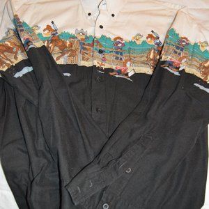 looney tunes cowboy shirt